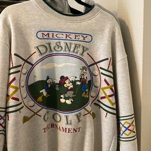 disney golf crewneck